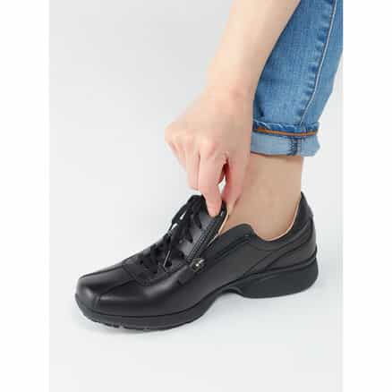 アシックスぺダラ24.5サイズで新品です ASICS アシックス ペダラ ウォーキング スリッポン 黒 ブラック